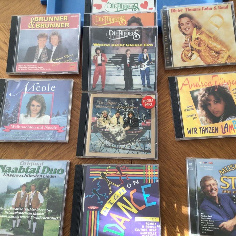 GERMAN music CD’s